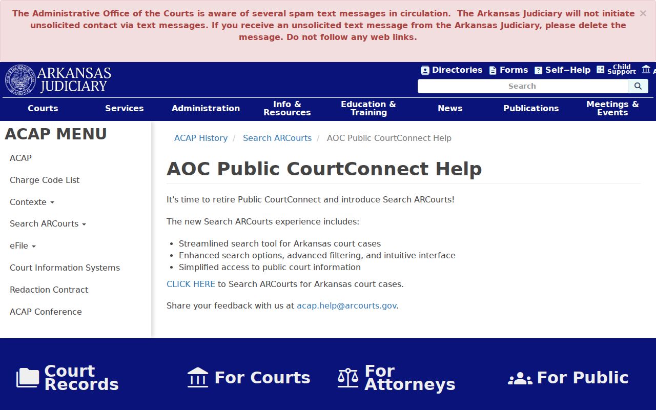 Greene County court docket Search ARCourts migration notice