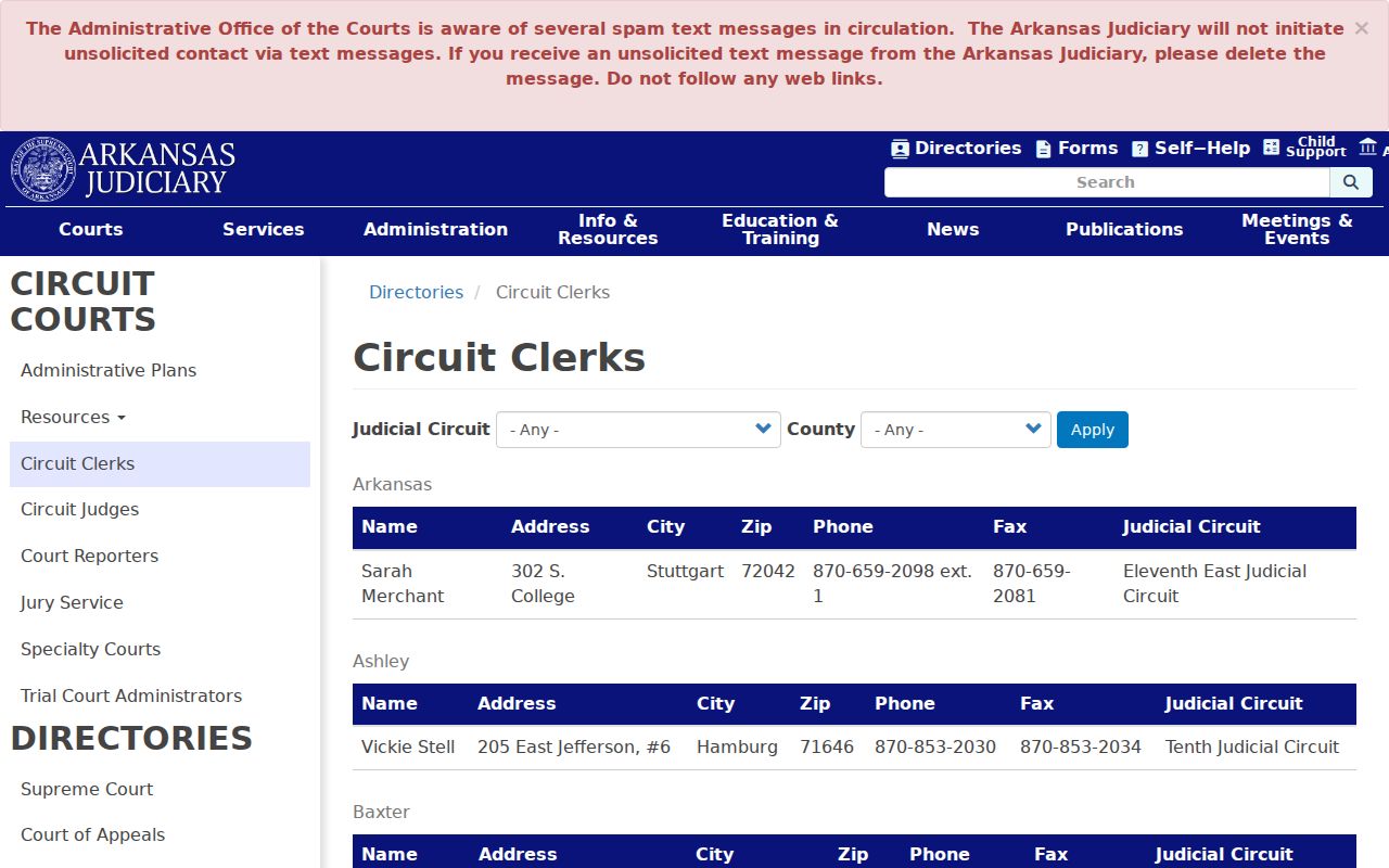 Paragould court docket and Greene County Circuit Clerk listing