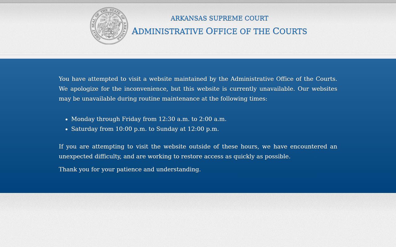 Legacy CourtConnect route for older Greene County case searches